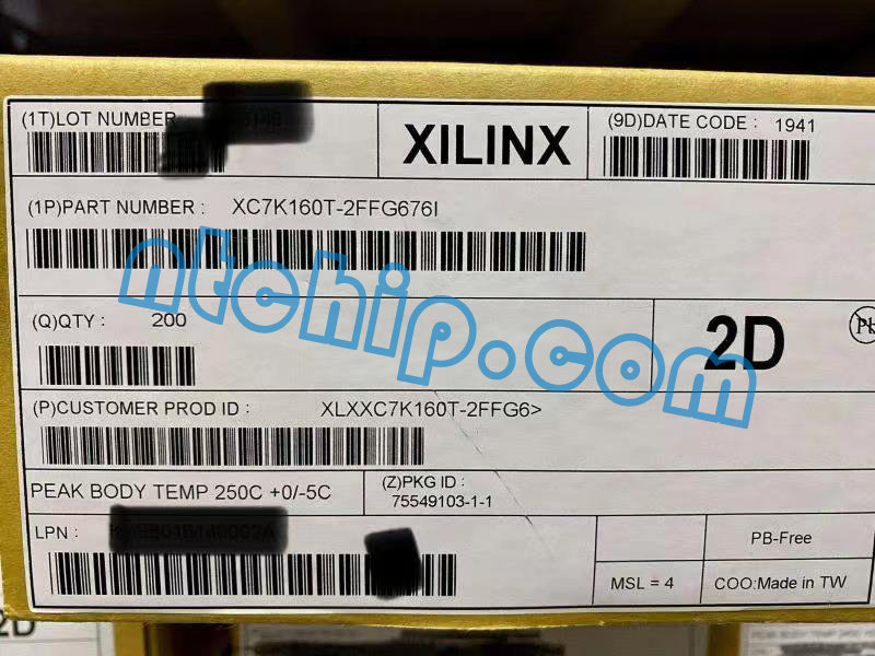 One box of XC7K160T-2FFG676I
